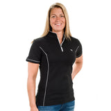 T-paita Slim Fit naisten, musta - Back on Track Finland